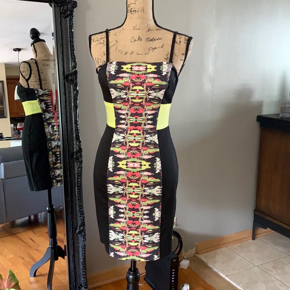 Colorful little hot dress